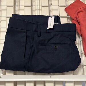 New Banana Republic Navy Blue Dress Pants 31x30 slim fit